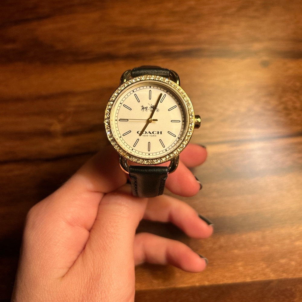 Coach Gold and Black Watch